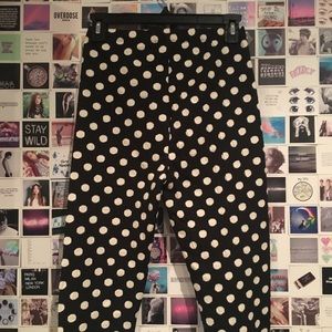 Forever 21 polka dot leggings